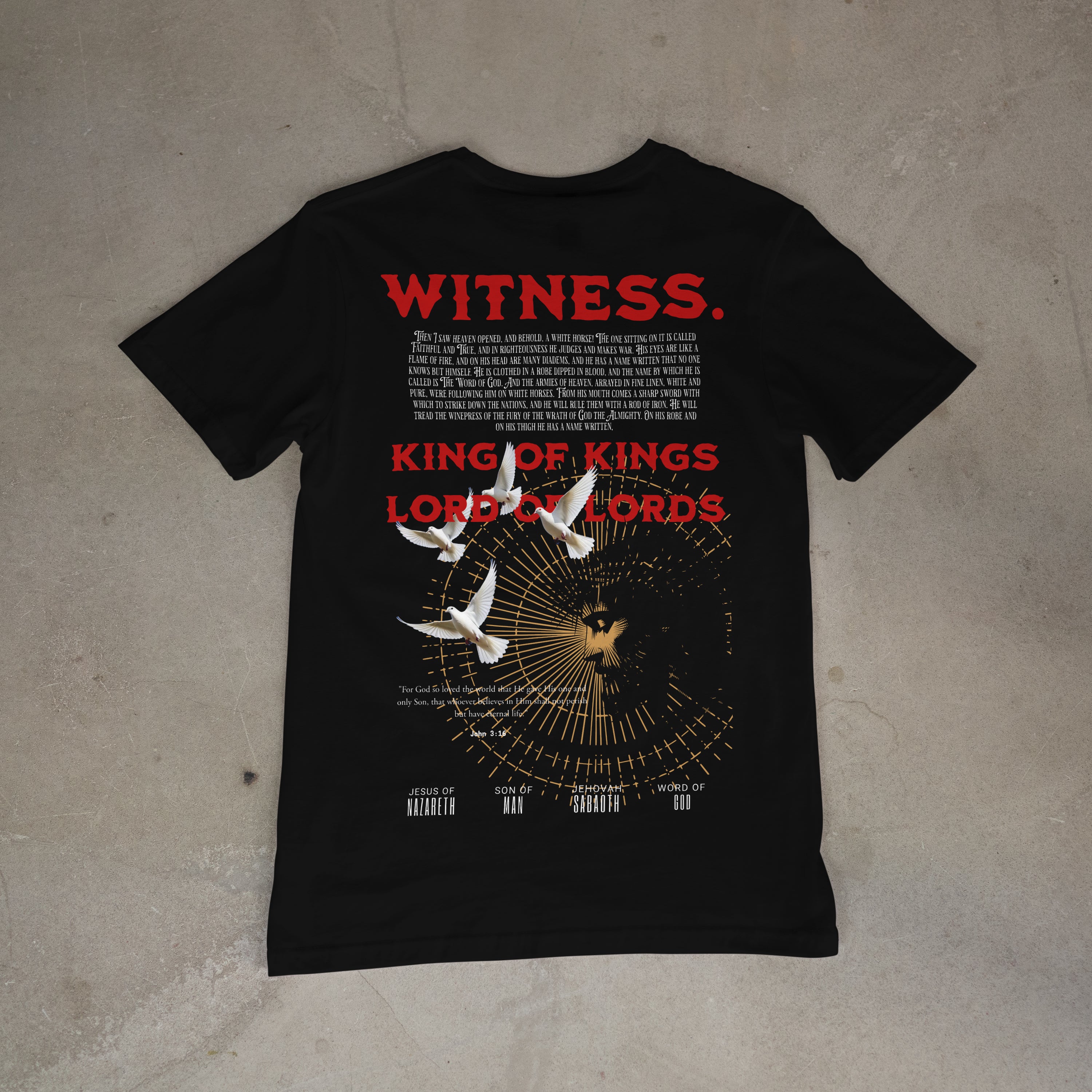 WITNESS Heavyweight Tee