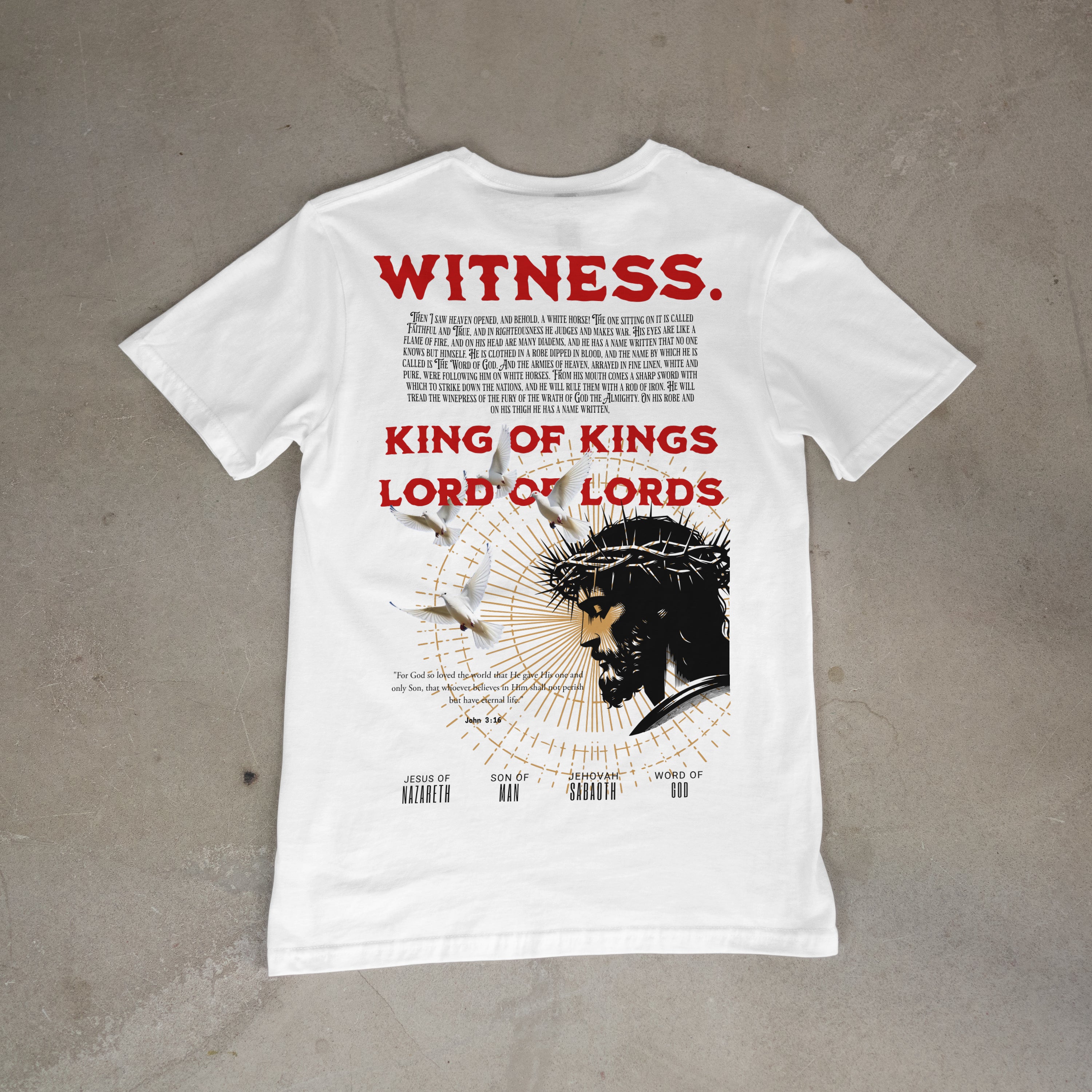 WITNESS Heavyweight Tee